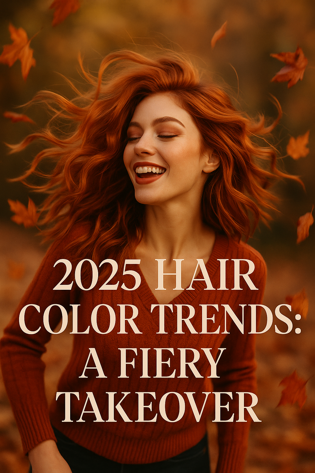 2025 Hair Color Trends: A Fiery Takeover