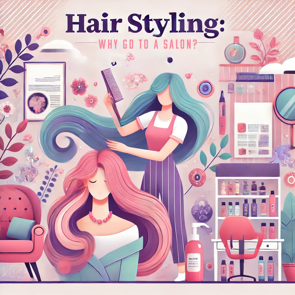 Hair Styling: Why Go to a Salon?