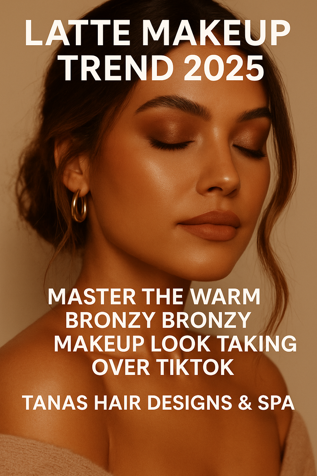 Latte Makeup Trend 2025: Master the Warm Bronzy Brown Makeup Look Taking Over TikTok