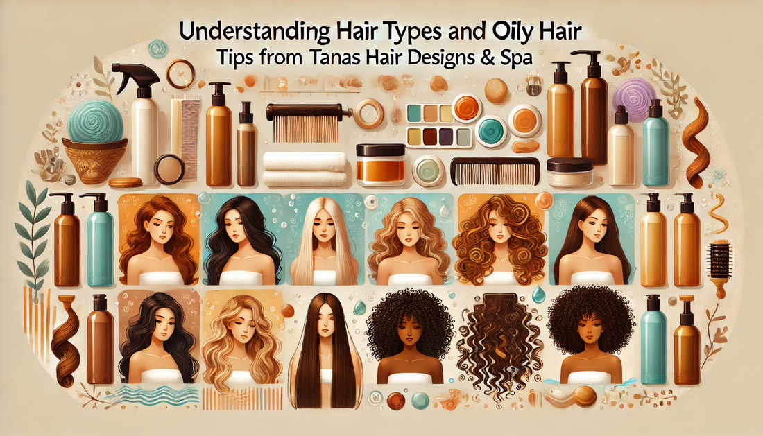 Understanding Hair Types and Oily Hair: Tips from Tanas Hair Designs &amp; Spa