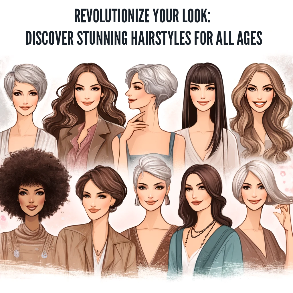 Revolutionize Your Look: Discover Stunning Hairstyles for All Ages, from Pixie Cuts Hair Styles to Long, Lush Locks