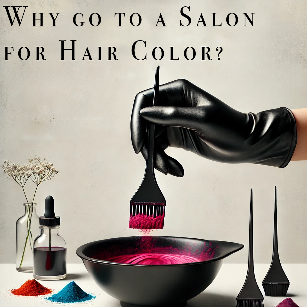 Why Go to a Salon for Hair Color?