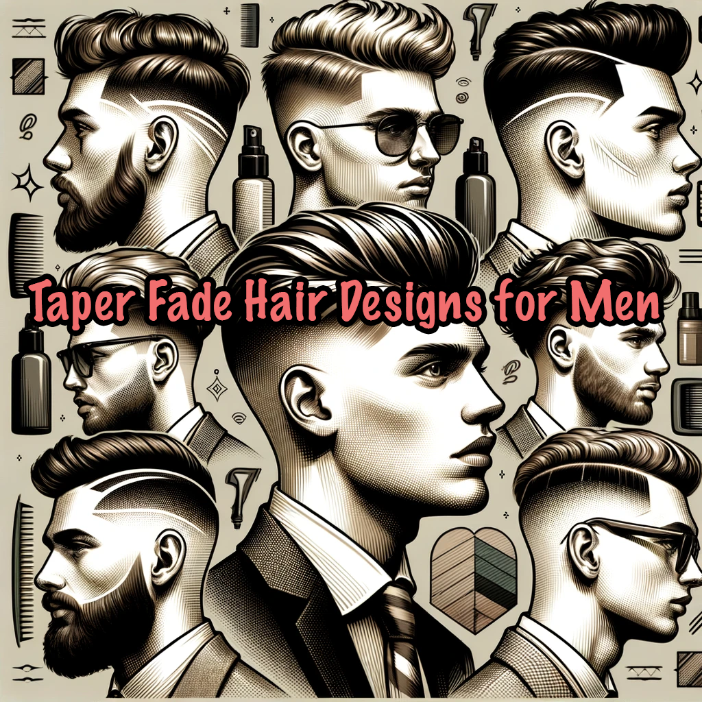 Taper Fade Hair Designs for Men: A Trendy Look for Every Guy